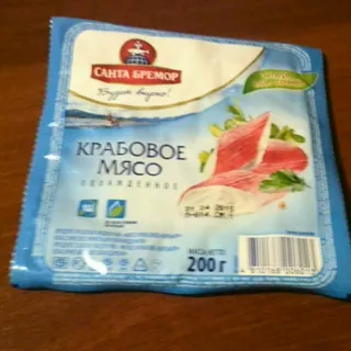 Classic Crab Meat Imitation Chilled Vacuum Pack 200g — photo 4