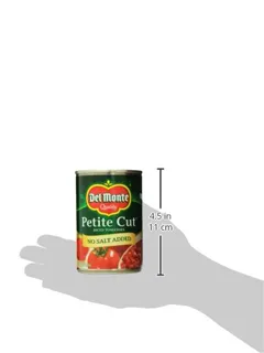 Del Monte Petite Diced Tomatoes, Salt, 14.5 oz — photo 3