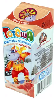 Totosha Caramel Milkshake 2% 200g Tetrapak — photo 2