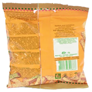 Klynskoe Rye Rusks 40g Ukrainian style with lard and mustard flavor — photo 2