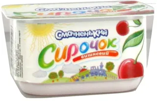 Smachnenka Whipped Curd Cheese Cherry 5% 100g — photo 3