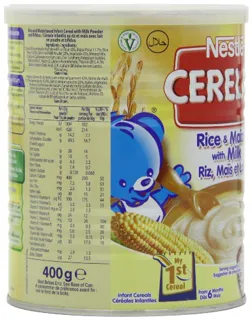 Nestle - Cerelac Rice and Corn with Milk 400g (from 6 months) — photo 8