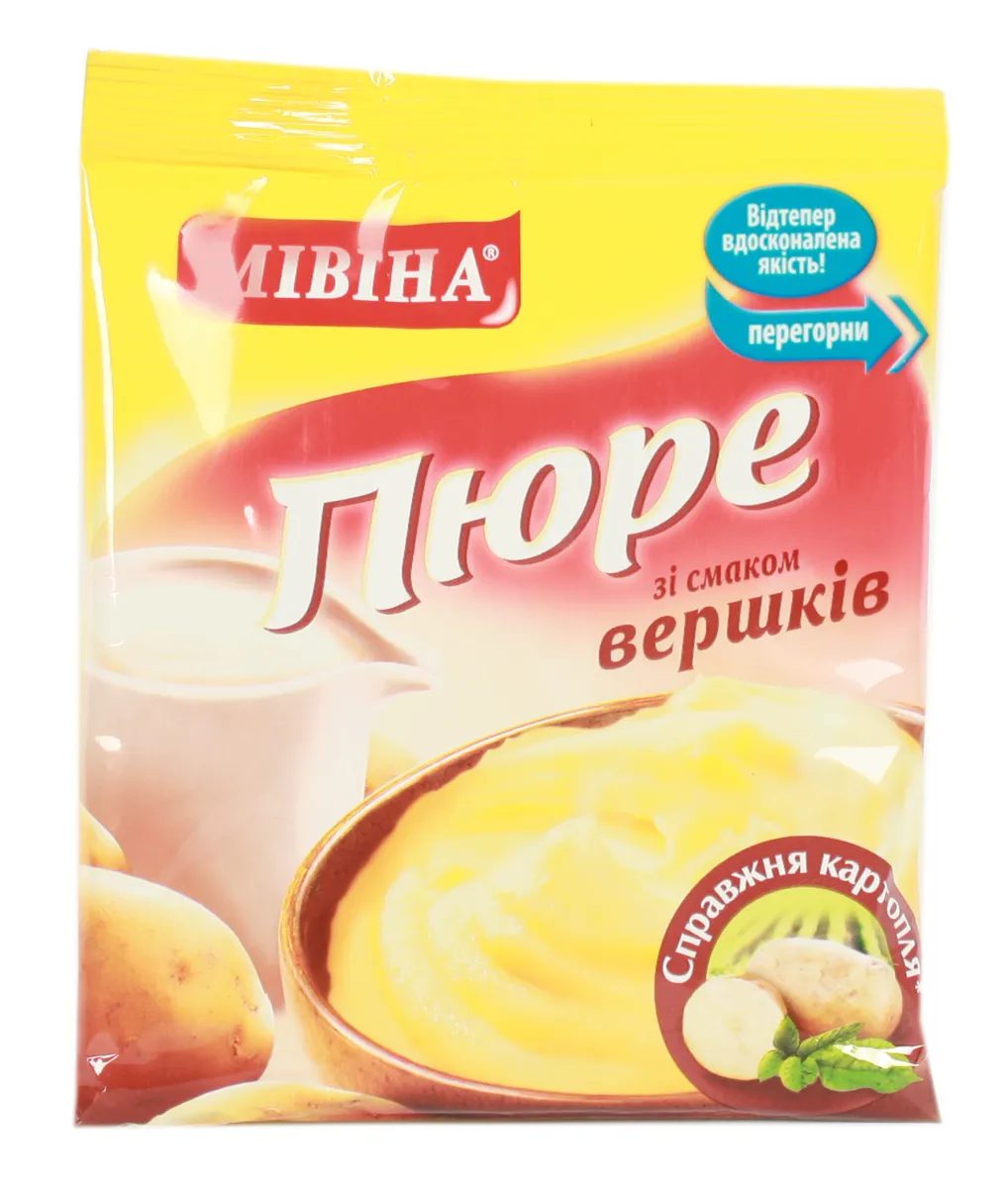 Пюре Мівіна картопляне з вершками 37г