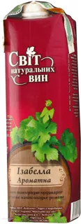 Rose Wine Mir Naturalnykh Vin Izabella Aromatic Semi-Sweet 12% 1000ml — photo 5