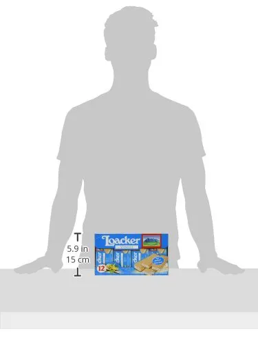 Loacker Vanilla Wafers (12 / 1.59oz)