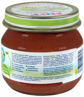 Hipp Plum Puree with Vitamin C for Children from 4 Months 80g Glass Jar — photo 2
