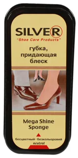 Silver Clear Shoe Shine Sponge — photo 7