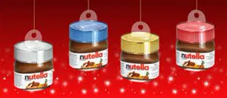 Ferrero: Nutella Hazelnut Chocolate Spread 30g Jar MINI * Special Edition with message: AUGURI, per TE, mi piaci, Ti AMO * [Italian Import] — photo 2