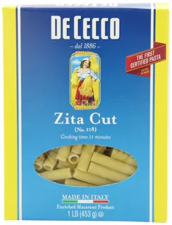 De Cecco Ziti Cut Pasta, 16 oz (5 Pack) — photo 10