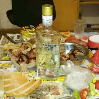 Khlebny Dar Wheat Vodka 0.5L — photo 4