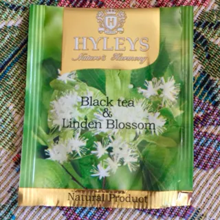 Hyleys Ceylon Black Tea with Flowers and Linden Flavor, 25x1.5g, Sri Lanka — photo 8