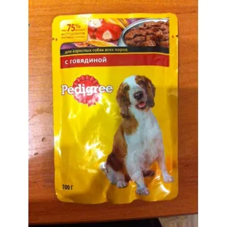 Dog food beef/rabbit Pedigree 100g — photo 6