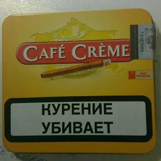 Henri Wintermans Cigarette Set: Matches + Cigarillo Cafe Creme Pack 10 pcs — photo 3