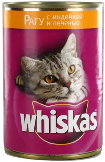 Whiskas Ragout Turkey Liver Canned Food 400g x24 — photo 5