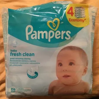 Pampers Baby Fresh Clean Baby Wipes 4x64 pcs — photo 4