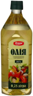 Olkom refined sunflower oil, brand P, 0.75L — photo 5