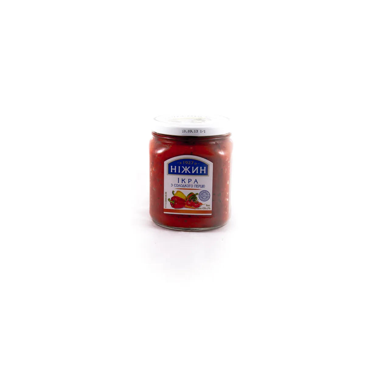 Nyzhyn Sweet Pepper Caviar glass jar 450g