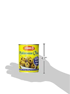 Osem Mediterranean Green Pitted Olives, 18 oz (Pack of 12) — photo 2