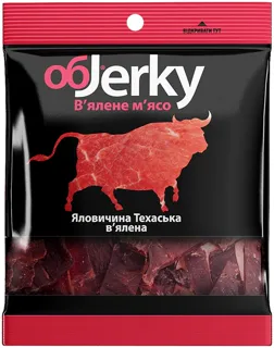 Objerky Texas Beef Jerky 25g — photo 2