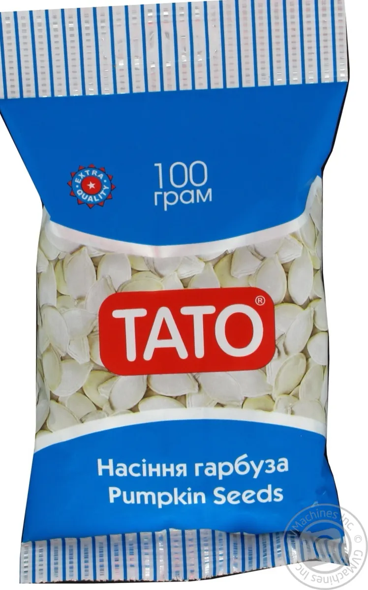 Насіння гарбуза Тато смажене покрите сіллю 100г