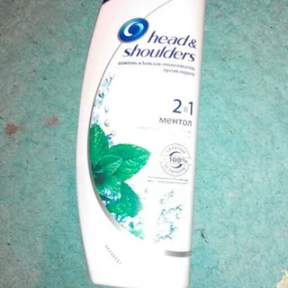Шампунь Head & Shoulders 2в1 бальзам-ополіскувач проти лупи ментоловий 400 мл — фото 2