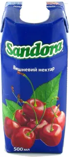 Sandora Cherry Nectar Pasteurized Tetra Pak 500ml — photo 6