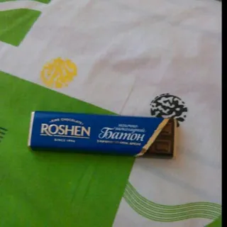 Roshen Milk Chocolate Bar Crème Brûlée 50g — photo 5