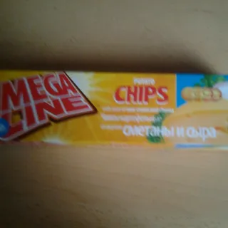 Mega Chips Sour Cream and Cheese Chips 200g — photo 2