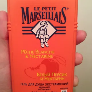 Le Petit Marseillais Shower Gel White Peach and Nectarine 400ml Mint Pleasure 250ml — photo 7