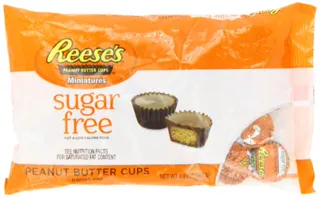 Reeses Peanut Butter Cups Miniatures, Sugar-Free, 8.8 oz Bags (3 pcs) — photo 3