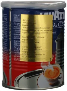 Кава Lavaza Crema e Gusto натуральна смажена мелена 250г — фото 2