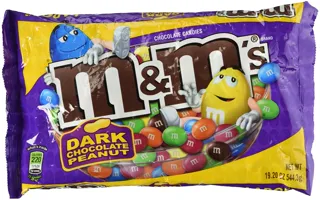 M&M's Dark Chocolate Peanut Large Bag 19.20 oz — photo 6