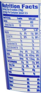 Oreo Snack Go-Pack Cookies, 3.5 oz (8 pack) — photo 3