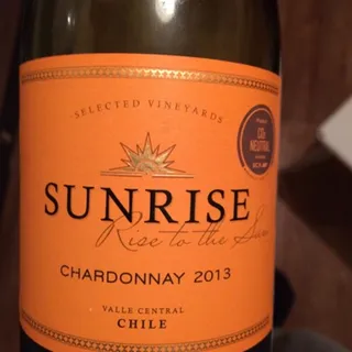 Sunrise Chardonnay White Semi-Dry Wine 0.75L — photo 6