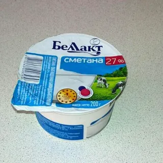 Bellakt Sour Cream 27%, 200 ml — photo 2