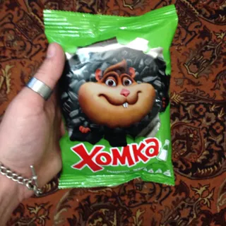 Khomka Roasted Salted Sunflower Seeds 90g — photo 2