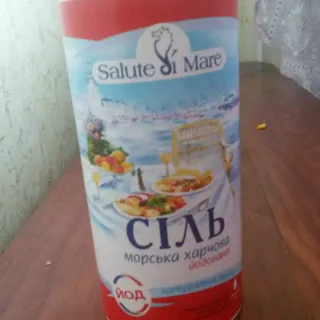 Salute di Mare Sea Salt Fine Iodized 350g — photo 2