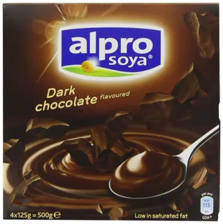 Alpro Dark Chocolate Dessert 4 x 125g (pack of 6) — photo 10