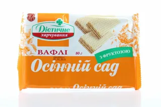 Diet Wafers Autumn Garden Zhytomyrski Lakomstva 80g — photo 5