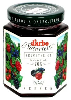 Darbo Forest Berries Jam Glass Jar 200g — photo 7