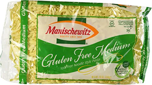 Manischewitz локшина середня з жовтком, 12 унцій (упак. 4 шт.)