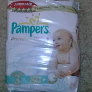 Premium Care Unisex Baby Diapers N3 Midi 4-9kg 80pcs — photo 4
