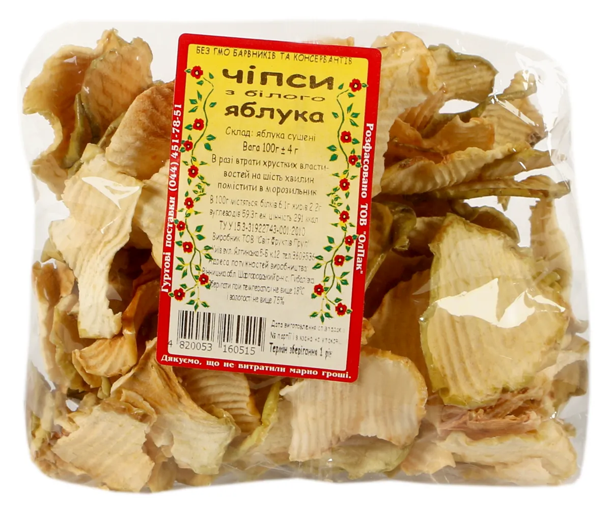 Olpak Apple Chips 100g