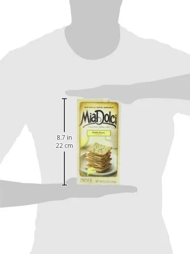 Печиво Mia Dolci, легкий лимон, 6,5 унцій, коробка (4 пакети)