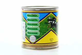 Pervomaisk Condensed Cream with Sugar 15% 350g can — photo 2