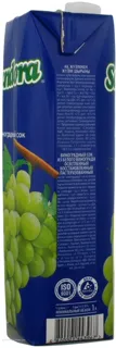 Sandora White Grape Juice No Sugar 1000ml Tetra Pak — photo 3