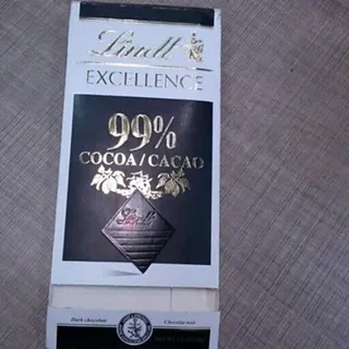 Lindt Excellence Chocolate 50g Dark Cocoa 99% — photo 3