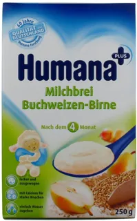 Каша дитяча Humana молочна гречана з грушею суха 250г — фото 3