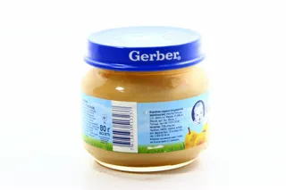 Gerber Williams Pear Puree for Babies 6+ Months Glass 80g — photo 2