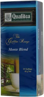 Qualitea Monte Blend Black Tea Small Leaf in Bags 1.8g*25pcs 45g — photo 3